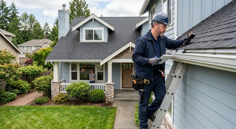 Real Estate Roof Inspection Service